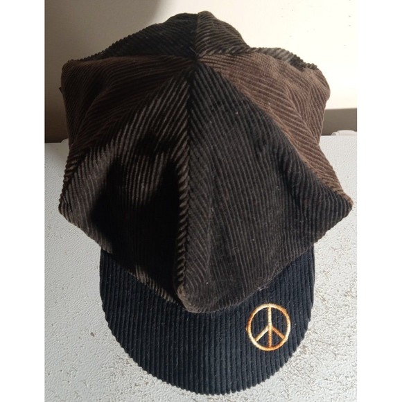 Vintage IXCHEL Corduroy Peace Hat main image 2